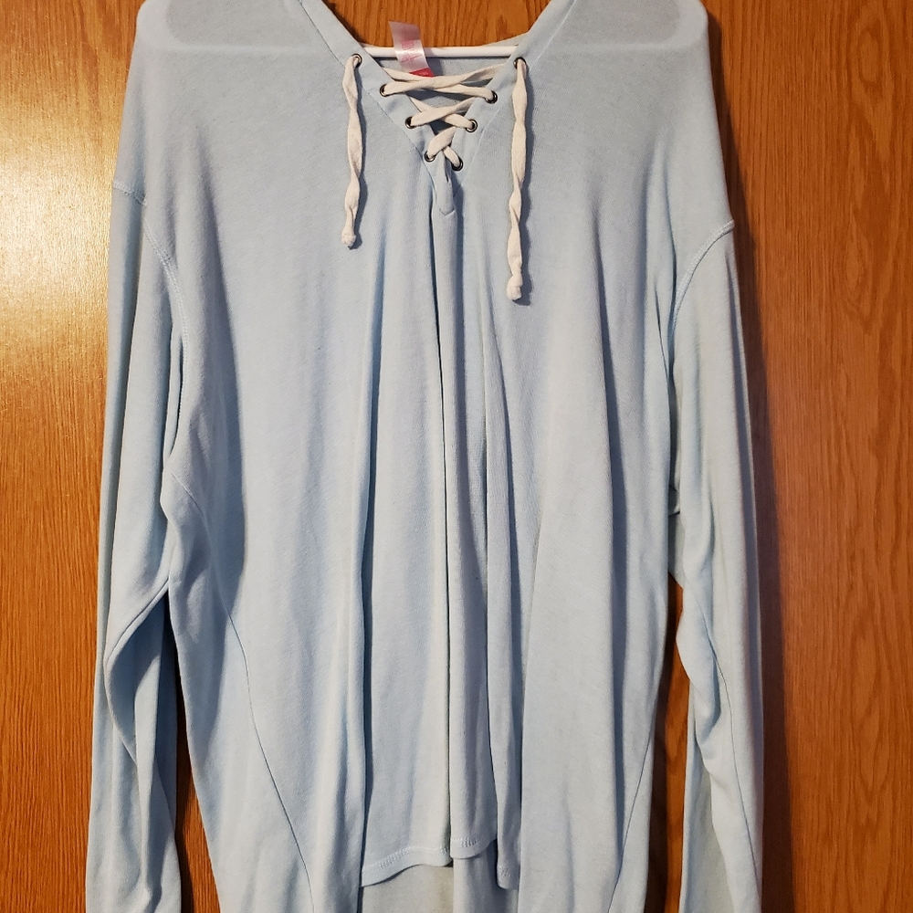 Hooded Long Sleeved Top